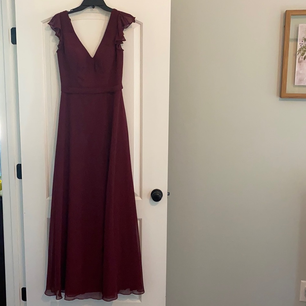 Azazie Bridesmaid Dress | Color Cabernet